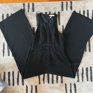 BCBG black wide leg jumpsuit size 12